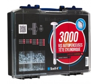 Coffret vis autoperceuse tête cylindrique